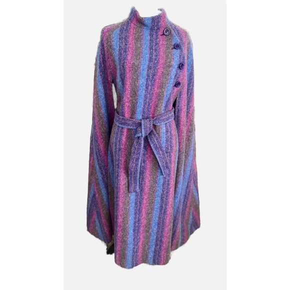 VINTAGE JIMMY HOURIHAN WOOL CAPE SIZE MEDIUM TO LARGE - Picture 2 of 9